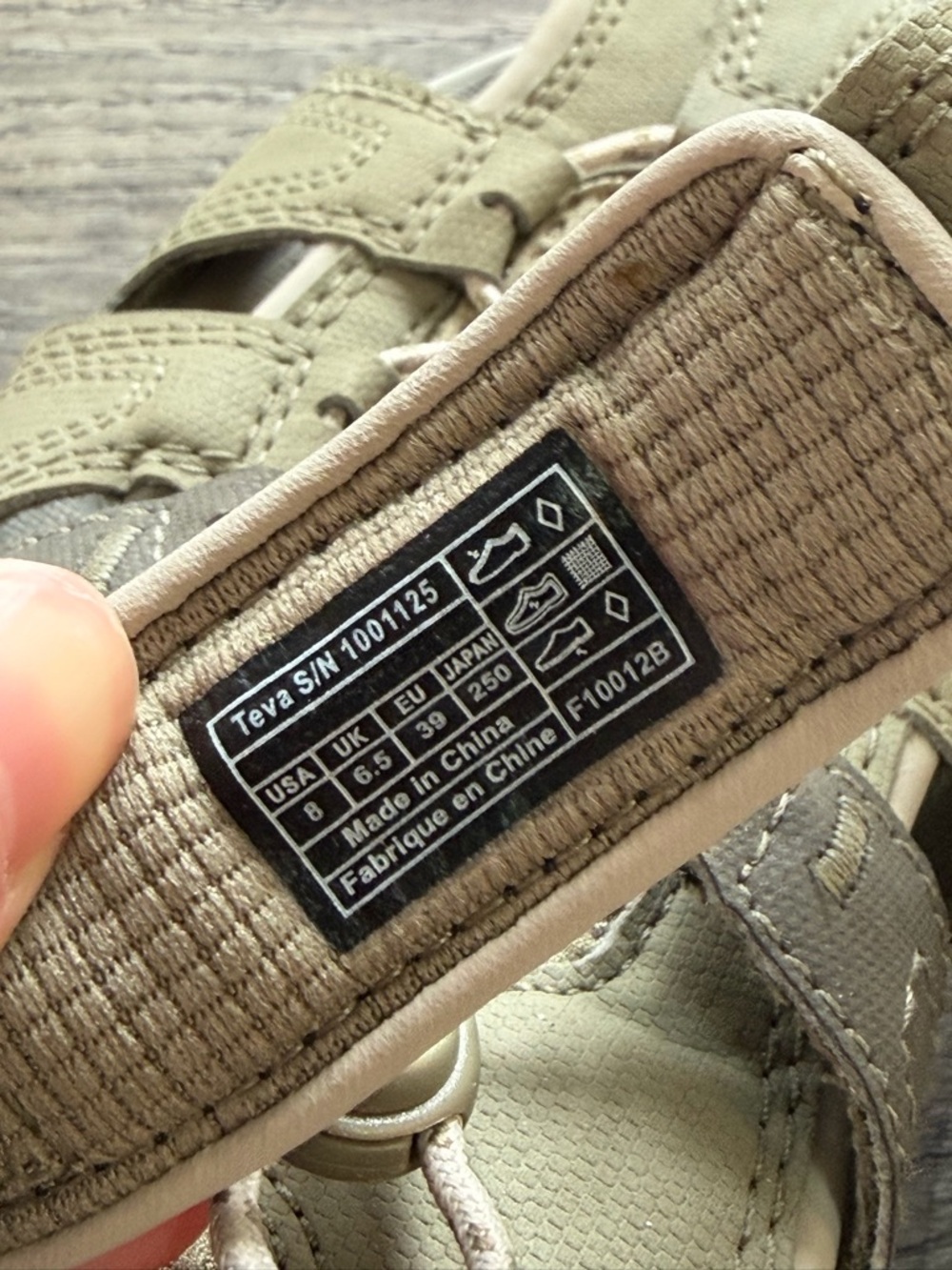 Teva 1001125 Womens Forebay Fisherman Sport Hiking Water Sandals Shoes Size 8 - Picture 8 of 9